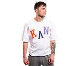 Triko Karl Kani Woven Signature Multicolor Logo Tee white