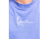 Triko bez rukávů Karl Kani Small Signature Essential Sleeveless Tee lilac