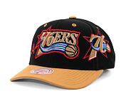 Kšiltovka Mitchell & Ness Overbite Pro Snapback Hwc Philadelphia 76Ers Black