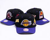 Kšiltovka Mitchell & Ness Overbite Pro Snapback Los Angeles Lakers Black