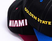 Kšiltovka Mitchell & Ness Overbite Pro Snapback Miami Heat Black