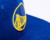 Kšiltovka Mitchell & Ness Sweet Suede Snapback Golden State Warriors Blue