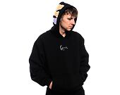 Mikina Karl Kani Small Signature Patch OS Hoodie black