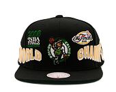 Kšiltovka Mitchell & Ness World Champs Snapback NBA Boston Celtics Black