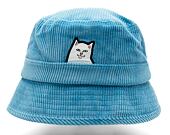 Klobouk Rip N Dip Lord Nermal Corduroy Bucket Hat (Light Blue)