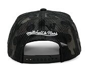 Kšiltovka NBA Monogram Trucker Golden State Warriors Black