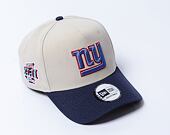 Kšiltovka New Era - 9FORTY A-Frame Cream Patch - NY Giants - Stone / Navy