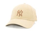 Dámská kšiltovka New Era - 9FORTY Cord - NY Yankees - Beige