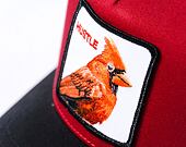 Kšiltovka Goorin Trucker - Cardinal Fan - Burgundy