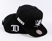 Kšiltovka Mitchell & Ness - Evergreen Black White Snapback Vntg - Detroit Red Wings - Black