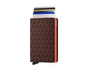 Secrid Optical Brown-Orange Wallet