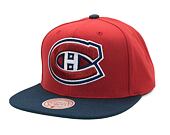 Kšiltovka Mitchell & Ness - Team 2 Tone 2.0 Snapback - Montreal Canadiens - Red/Royal