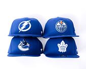 Kšiltovka Fanatics - Vancouver Canucks - A/CAP Str Mid Crn Adj Sqv Sbk - Blue Cobalt