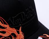 Kšiltovka Von Dutch - Trucker Tribeca - Caps - Cot Twill - Black/Red