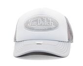 Kšiltovka Von Dutch - Trucker Tampa - Caps - Polyester Foam - White/ Grey