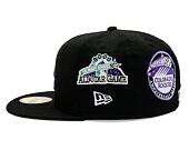 Kšiltovka New Era - MLB Image Drop - All Over Print 59FIFTY - Colorado Rockies - Black