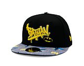 Dětská Kšiltovka New Era - Warner Bros Batman 9FIFTY - Black / Yellow