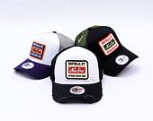 Kšiltovka New Era - Patch Canvas 9FORTY Trucker - White / Light Navy