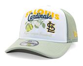 Kšiltovka New Era - MLB Fruit Graphic 9FORTY Trucker - St. Louis Cardinals - Mint Green