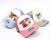 Kšiltovka New Era - MLB Fruit Graphic 9FORTY Trucker - NY Yankees - Pink