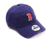 Kšiltovka New Era - MLB Distressed 9TWENTY - Boston Red Sox - Navy / Red