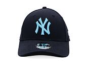 Dětská Kšiltovka New Era - MLB Essential 9FORTY - NY Yankees - Navy / Bright Blue