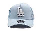 Dětská Kšiltovka New Era - MLB Essential 9FORTY Trucker - LA Dodgers - Pastel Blue / Navy