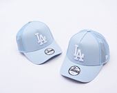 Dětská Kšiltovka New Era - MLB Essential 9FORTY Trucker - LA Dodgers - Pastel Blue / Navy