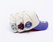 Kšiltovka New Era - MLB Cream & Patch 9FORTY A-Frame - NY Yankees - Cream / Burgundy