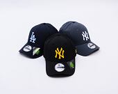 Kšiltovka New Era - MLB Essential 39THIRTY - NY Yankees - Black / Grilled Yellow