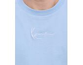 Triko Karl Kani Small Signature Essential Tee light blue