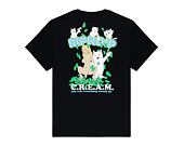 Triko Rip N Dip - Club Cream Tee - Black