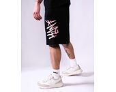 Kraťasy Karl Kani - Kani Tag Sweatshorts - black/rose