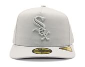 Kšiltovka New Era - MLB Color Pack 59FIFTY A-Frame - Chicago White Sox - Silver Grey