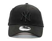 New Era League Essential New York Yankees 9FORTY Black/Black Strapback Cap