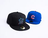 New Era 59FIFTY MLB Authentic Performance Miami Marlins Fitted Team Color Cap