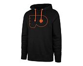 '47 Brand NHL Philadelphia Flyers Imprint Burnside Hood Jet Black Hoody