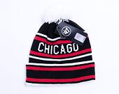 '47 Brand NHL Chicago Blackhawks Rockhill Cuff Knit Black Winter Beanie