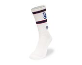 New Era MLB Premium Los Angeles Dodgers White Socks