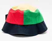 Karl Kani Signature Block Bucket Hat red/green/navy