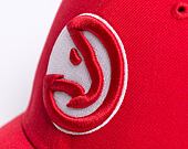 New Era 9FORTY NBA The League Atlanta Hawks Team Color Velcro Strapback Red Cap