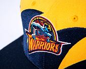 Mitchell & Ness Sharktooth Snapback Hwc Golden State Warriors Yellow / Blue Cap