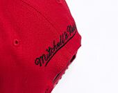 Mitchell & Ness Team 2 Tone 2.0 Stretch Snapback Hwc Chicago Bulls Red / Black Cap