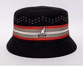 Kangol Slick Stripe Bin Black Hat