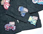 Mitchell & Ness XL LOGO PATCH KNIT HWC Philadelphia 76Ers Black Winter Beanie