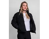 Karl Kani Small Signature Quilted Puffer Jacket black Womens Jacket