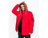 Ellesse Blizzard Parka Jacket Red