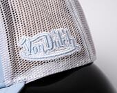 Von Dutch Trucker Ody Imi Patent Lt.Blue/White Cap