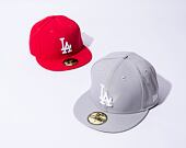 New Era 59FIFTY Los Angeles Dodgers Basic Grey Cap