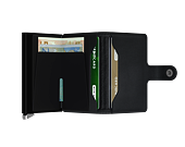 Secrid Premium Miniwallet Emboss Lines Black